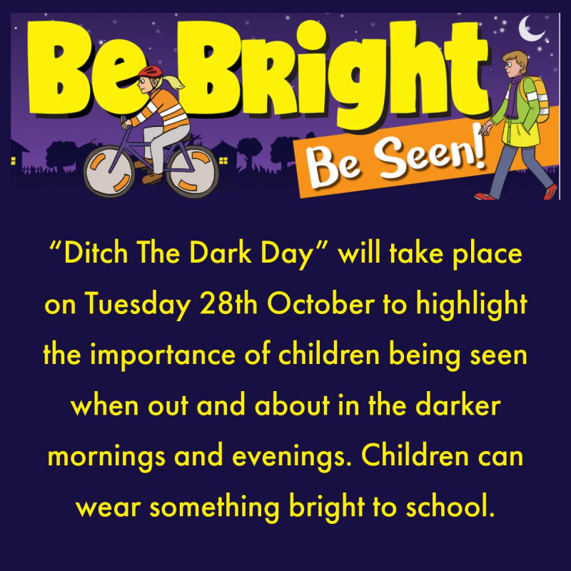 Ditch the Dark Day - 'Be Bright Be Seen'